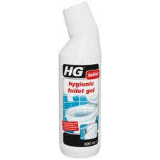 HG Hygienic Toilet Gel Cleaner Removes Dirt & Limescale, Lasting Freshness 500ml 15.98 per litre