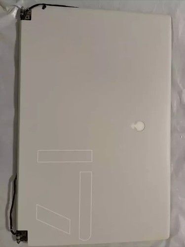 Original 7YGDK D42V5 Alienware 17" FHD 165 Hz LCD Bildschirmbaugruppe X17 R1 R2 weiß