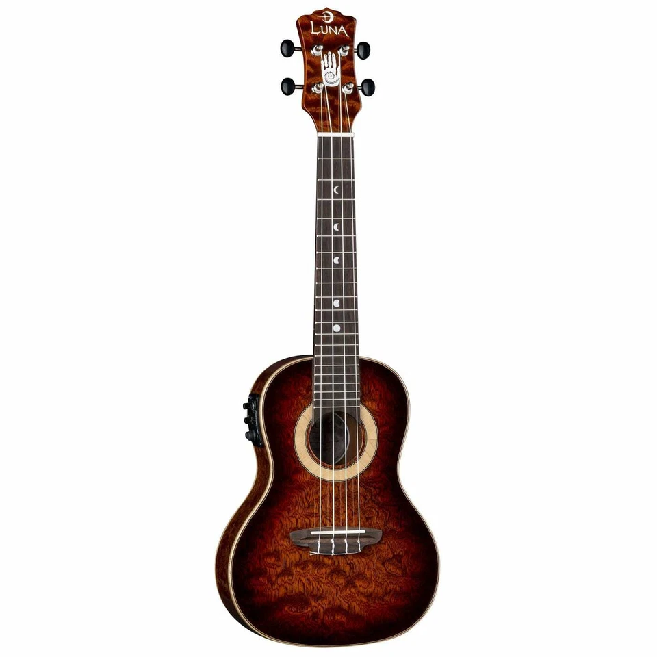 Luna Guitars 15th Anniversary, 4-String Concert A/E Ukulele w/ Case, UKE 15TH C - Image 2 of 4