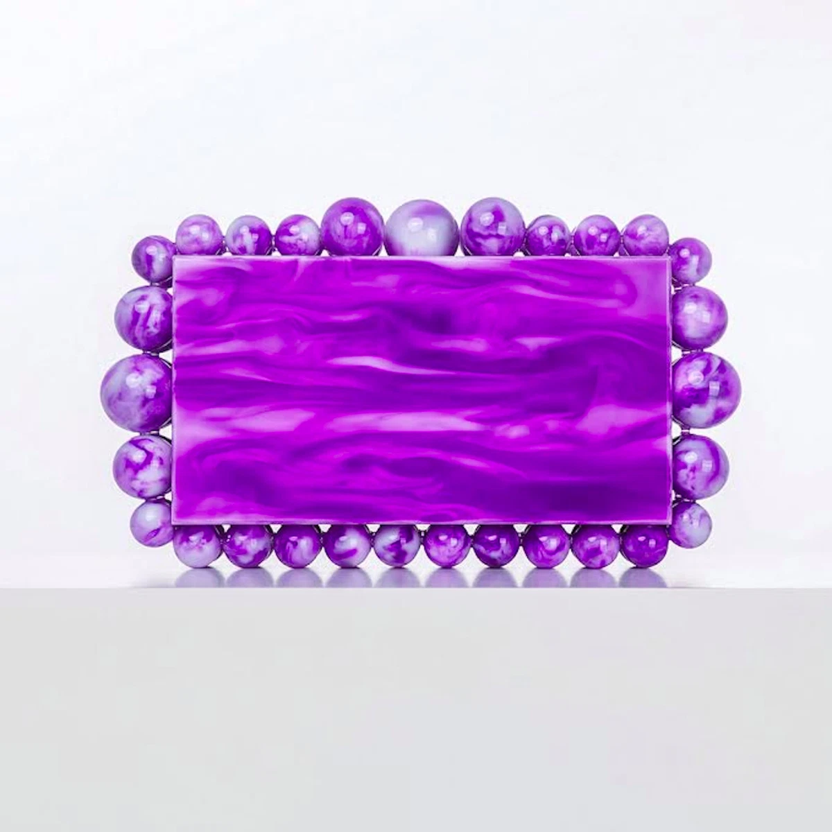 Purple clutch hotsell