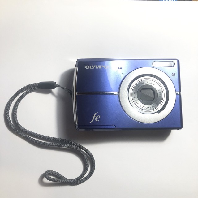 Olympus FE 45 FE45 10.0MP Digital Camera Blue eBay