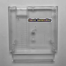 NES Replacement Case Cart Shell - Transparent COLOR, Gold, Sliver (Raspberry Pi)