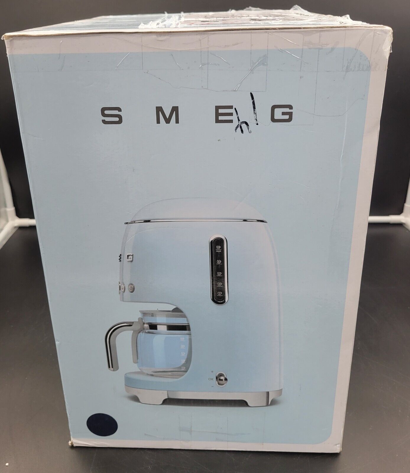 SMEG Drip Filter Coffee Machine DCF02NBUS *OPEN BOX, NEW*