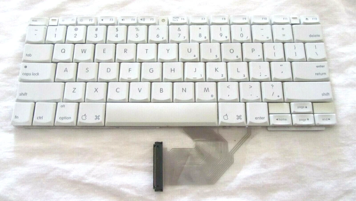 Apple KGL-A77WG US QWERTY Keyboard For Apple Mac IBook G4 A1134