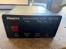 HORITA SCT-50 SERIAL CONTROL TITLER TESTED WORKS GREAT