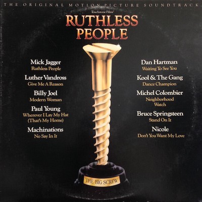 Various - Ruthless People (The Original Motion Picture Soundtrack) (LP, Comp, Pi