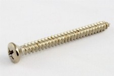 NEW - Neck Plate Screws For Guitar Or Bass 4 , Phillips Head - STAINLESS STEEL