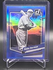 2023 Donruss Baseball Babe Herman 170 Holo Carolina Blue Dodgers NM-MT