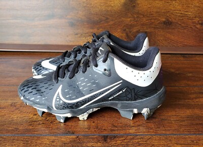 EUC! NIKE HYPERDIAMOND 4 KEYSTONE GG SOFTBALL CLEATS Black CZ5919-005 Youth 1Y