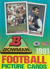 1991 Bowman Football - Pick Your Card - Ships Free
