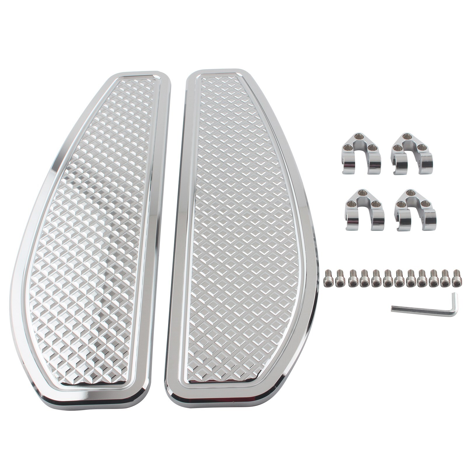 Aazon.co: X Offroad Floorboards Front Foot Pegs Footrest for Harley