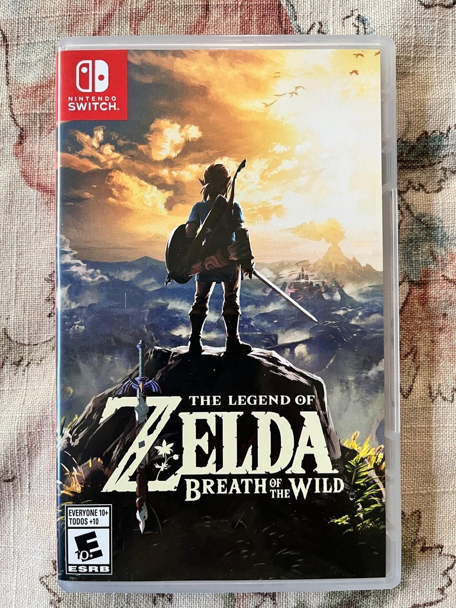 The Legend of Zelda Breath of the Wild - Case Only No Game | eBay
