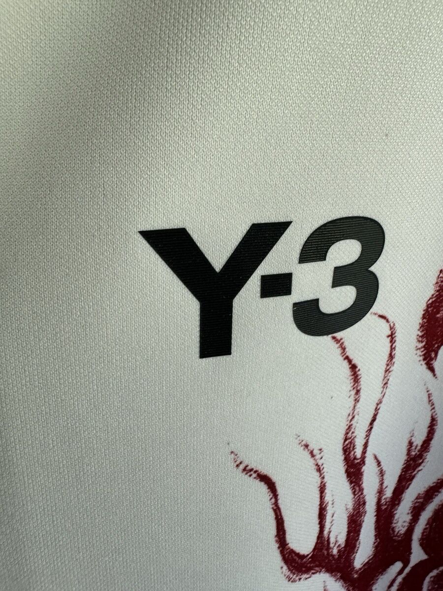 Authentic Japan Adidas Y-3 JFA CW Long Sleeve Tee White Authentic Japan Adidas Y-3 JFA CW Long Sleeve Tee White