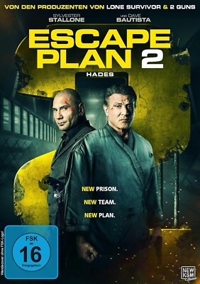 Escape Plan 2 - Hades (2018, DVD video) NEU