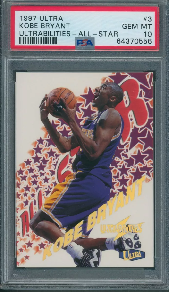 1997/98 Ultra Ultrabilities All-Star #3 Kobe Bryant PSA GEM MINT 10 *0556