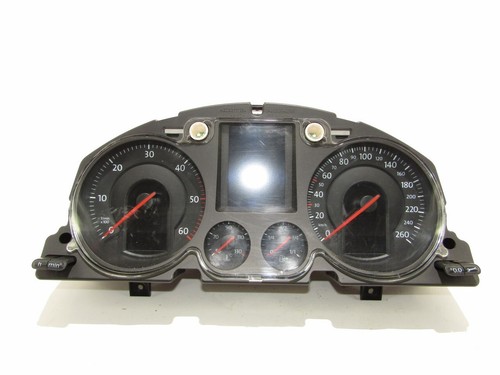 VW PASSAT B6 2006 Diesel Tacho CLUSTER kombiinstrument speedometer a2c53145550