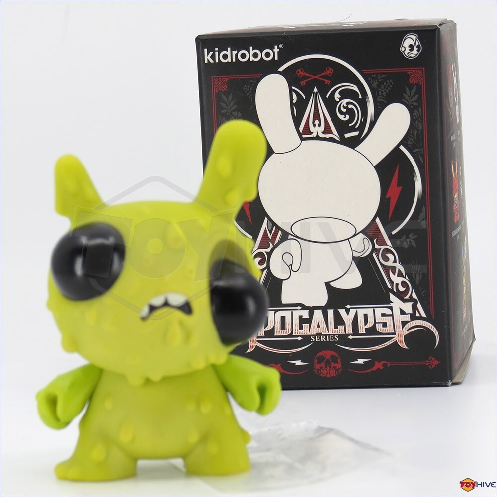 Kidrobot Dunny 2012 Apocalypse vinyl figure Meltdown by Chris