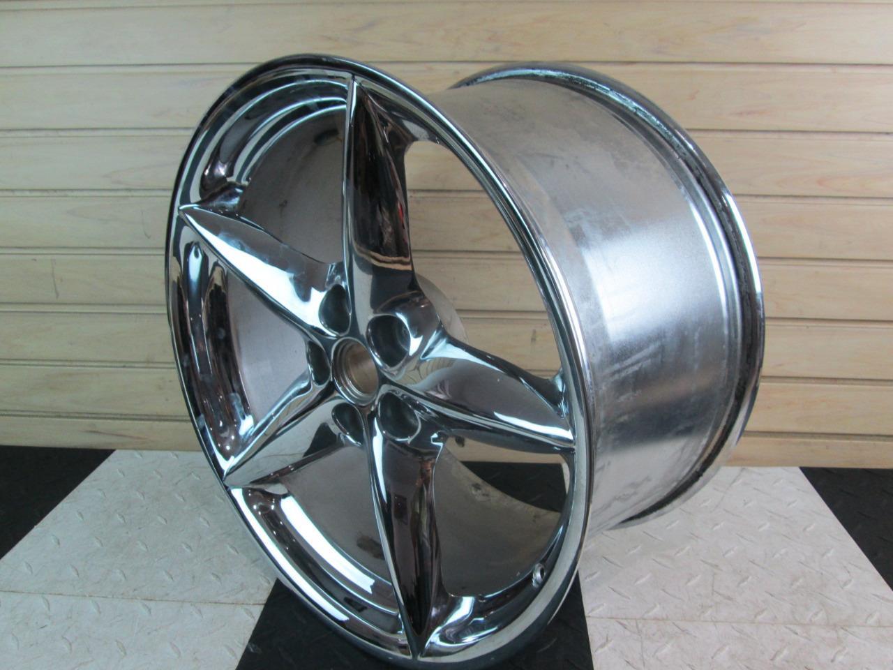 Ferrari 360 Front BBS Chrome Wheel 18x7.5 *Protective Film Peeling* 164173