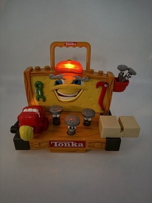 Tonka Talking Learning Sounds Workbench Lights Works No Tools | eBay