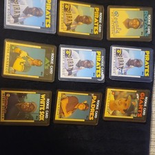 Topps Barry Bonds Bo Jackson Jose Canseco 1986 Rookie Card 9-Card Lot