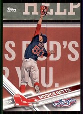 2017 Topps Opening Day #113 Mookie Betts Boston Red Sox