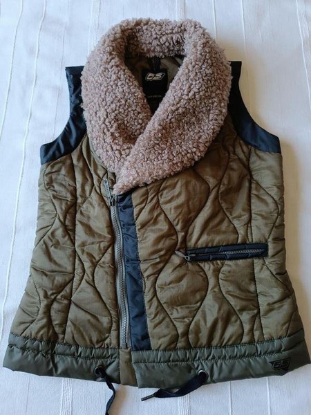 Women 55DSL Vest Khaki Nylon 34 / XS / 42