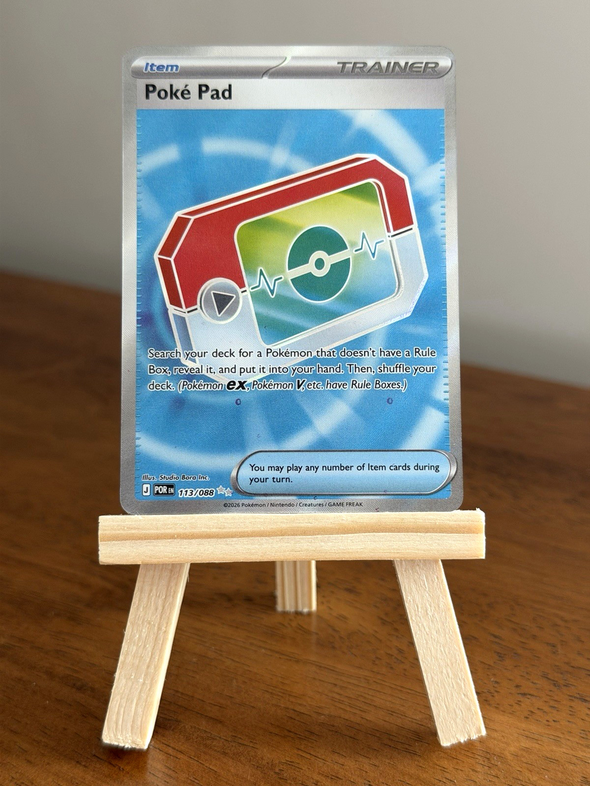 Pokemon Poke Pad 113/088 Me03: Perfect Order Ultra Rare Holo LP