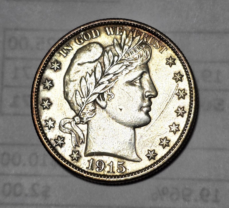 1915-D Barber Half Dollar - Beautiful UNC/BU Coin w/ Luster & Sharp Detail