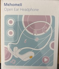 Kids Bluetooth 5.2 Air Conduction Open Ear Headphones 85dB Volume Limit Blue New