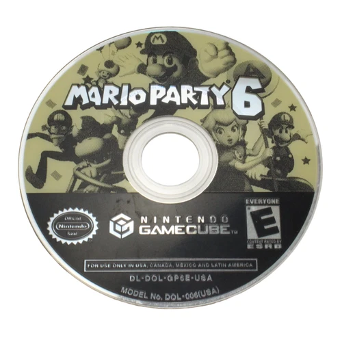 Mario Party 6 (Nintendo GameCube, 2004) DISC ONLY