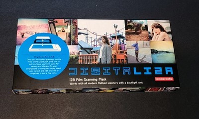 Lomography DigitaLIZA 120 Film Medium Format Scan Scanning Mask - NEW