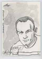 2013-14 Leaf Best of Hockey 1/1 Eddie Shore Kevin-John Auto HOF Sketch 7ez