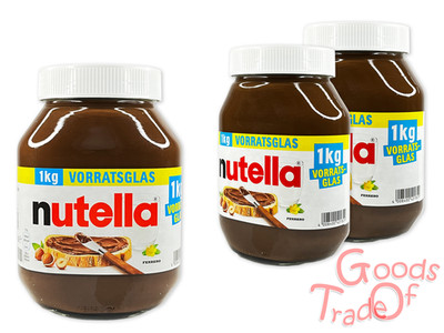 FERRERO - NUTELLA Brotaufstrich / Schokolade / 1 x 1000g / 1 Kg / Geschenk / NEU