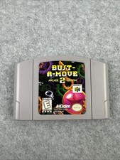 Bust A Move 2 Arcade Edition Nintendo 64 N64 Authentic Tested & Working