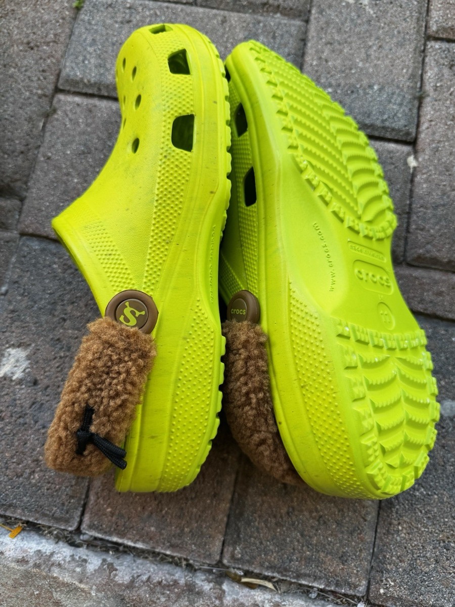 Crocs Shrek M5 -W7 /Shrek Crocs M9 -W 6 /crocs Shrek Sz 11  display picture 3