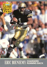 FLEER-ULTRA Eric Bieniemy RC EAGLES BENGALS CHARGERS Colorado BUFFALOES