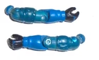 GI Joe Figure Part 1992 Beachhead     Arm Set     C8 USED/DISCOLORED