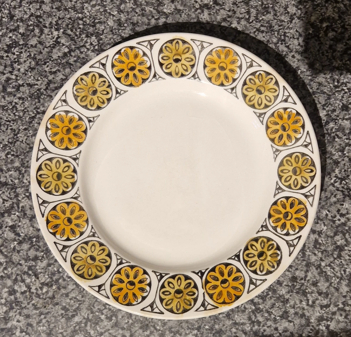 Lot 4 Assiettes à Dîner Kathie Winkle - Broadhurst Ironstone, Tashkent, 24,2 Cm