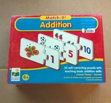 Match It Addition Matching Game Preschool The Learning Journey