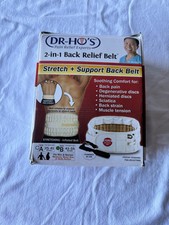 Dr. Ho's 2-in-1 Stretch and Support Back Relief Belt size B 42-55  