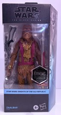 Star Wars Knights of the Old Republic ZAALBAR Wookie Black Series Gaming Greats