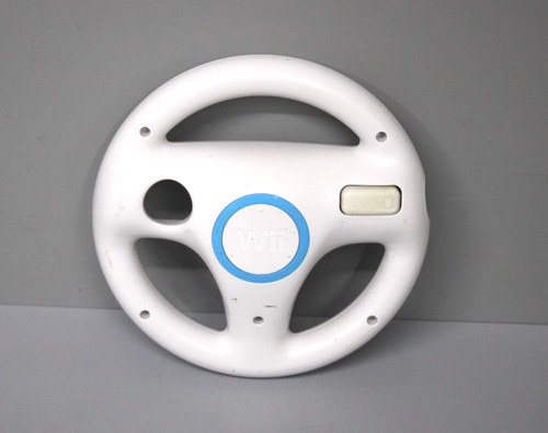 Wii Wheel (weiß) ORIGINAL Nintendo - Racing Lenkrad Controller (RVL-AJ-EUR)