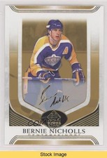2020 Upper Deck SP Signature Edition Legends Gold Bernie Nicholls #50 READ 1s4