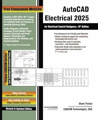 AutoCAD Electrical 2025 for - Paperback, by Prof. Sham Tickoo - Very Good