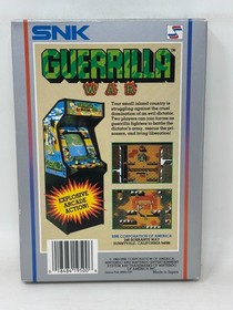 NES Nintendo - Guerilla War - CIB Complete in Box / Tested (SNK, 1989)