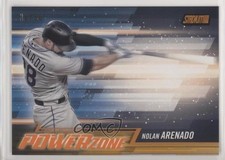 2018 Topps Stadium Club Power Zone Orange /50 Nolan Arenado #PZ-NA x5u