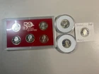 Lot Of 8 Proof Washington 90% Silver Quarters