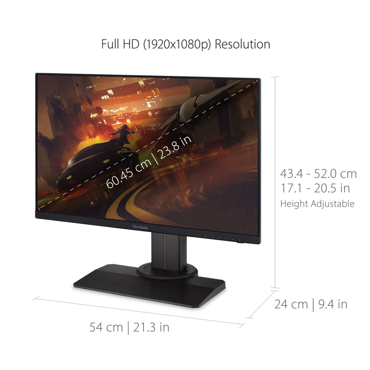 ViewSonic Premium Gaming Monitor XG2431 24