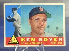 1960 Topps #485 Ken Boyer VG St Louis Cardinals