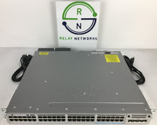 Cisco WS-C3850-12X48U-S Catalyst 3850 48-port 12 mGig 36 Gig C3850-NM-2-10G